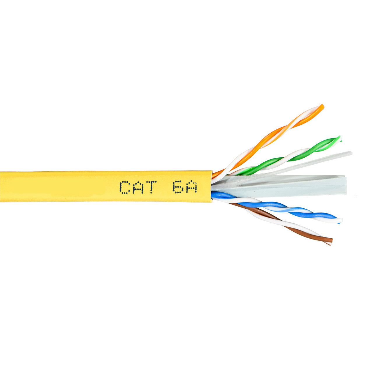 CAT6A U/UTP Solid CMR - 1000 FT - Blue