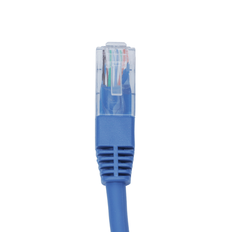 CAT5E Networking Ethernet Cable, Blue or Black - 7 to 100 Patch Cords