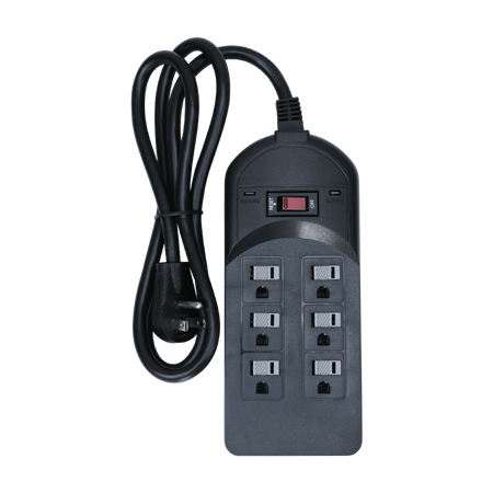6 Outlet Surge Protector, 750-Joule - 4 Foot Cord
